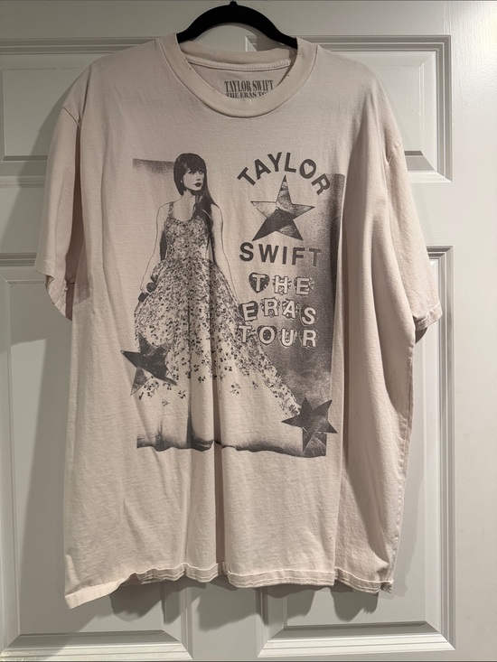 Taylor Swift Tops - Official Taylor Swift Ivory Eras Tour Graphic Tee